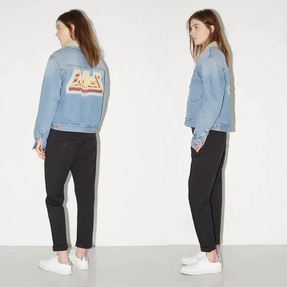 Isabel Marant Etoile 'Endless' Camden Denim Jacket, FR 38/ US 6